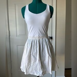 lululemon White Sleeveless Dress